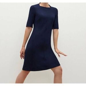 MM Lafleur The Emily blue dress sz 12